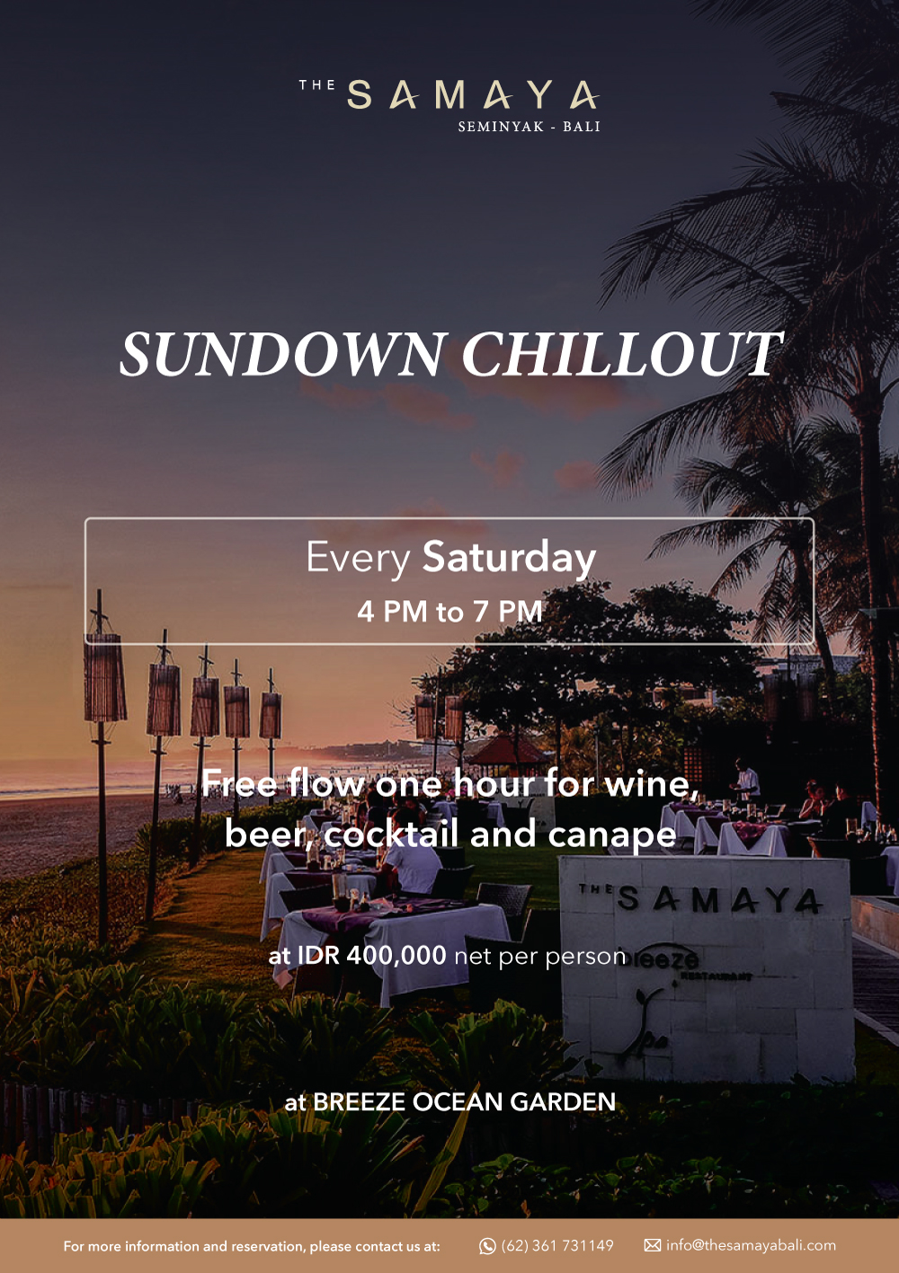 Sundown Chillout - Sunset Time Party Breeze Restaurant